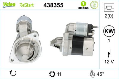 стартер VALEO 438355
