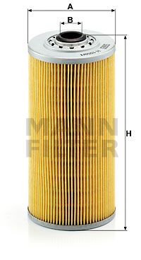 MANN-FILTER H 1059/1 x Масляный фильтр  для BMW 5 (Бмв 5)