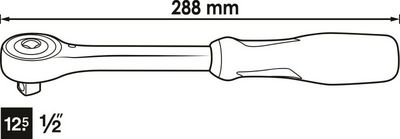 Prepínacia račňa VIGOR V5437