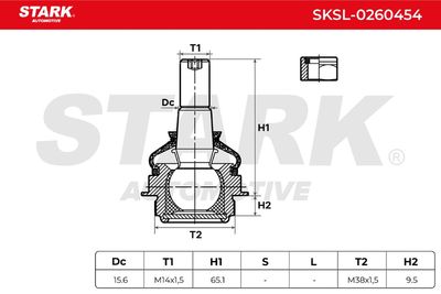 Шарнири STARK SKSL-0260454