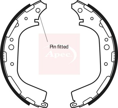 APEC Brake Shoe Set SHU549