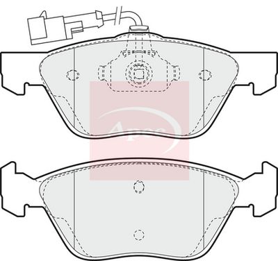 APEC Brake Pad Set, disc brake PAD937