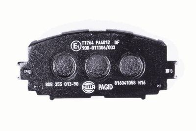 Комплект тормозных колодок, дисковый тормоз 8DB 355 013-901