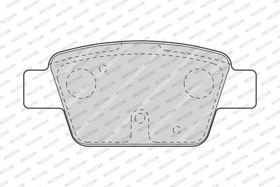 SET PLACUTE FRANA FRANA DISC FERODO FDB1469 1