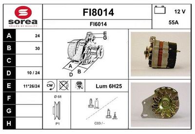 GENERATOR SNRA FI8014