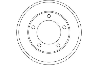 BREMSTROMMEL TRW DB4316 1