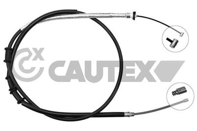 Тросик, cтояночный тормоз CAUTEX 761055 для FIAT DOBLO
