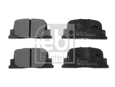 Brake Pad Set, disc brake 116356