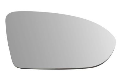 Zijspiegel glas Rechts (in reliëf, met verwarming, assistent rijstrookverandering) past: OPEL INSIGNIA B 03.17-