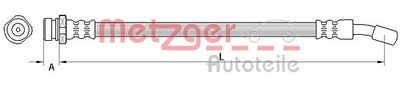 Тормозной шланг METZGER 4111032 для HYUNDAI i30