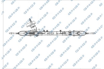 Przekładnia kierownicza GSP SR701133