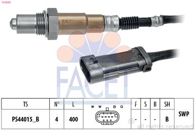 Sonda lambda FACET 10.8283