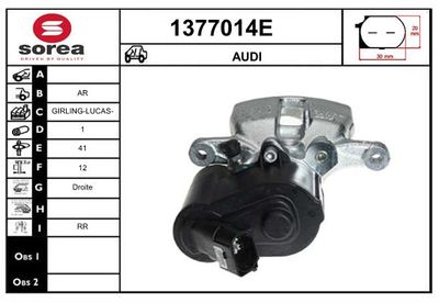 BREMSSATTEL SNRA 1377014E