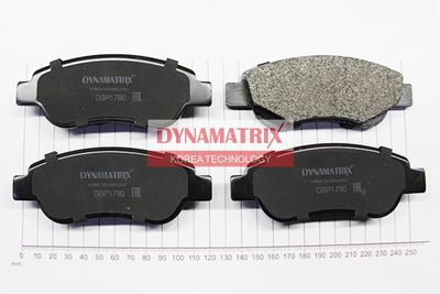 DYNAMATRIX DBP1790 Тормозные колодки и сигнализаторы  для PEUGEOT  (Пежо 108)
