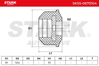 тампон на макферсън STARK SKSS-0670104