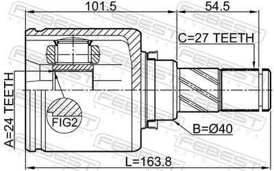 Joint Kit, drive shaft 0211-J32MR20LH