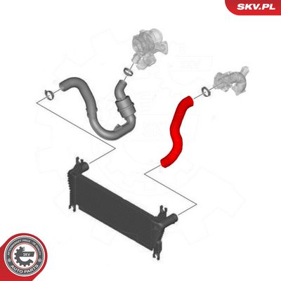 Kompresoriaus padavimo žarna