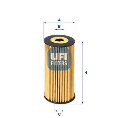 UFI 25.170.00 Масляный фильтр  для NISSAN NV400 (Ниссан Нв400)