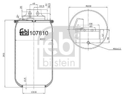 FEBI BILSTEIN Federbalg, Luftfederung