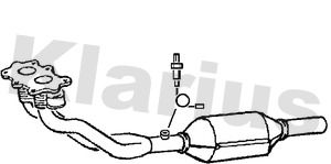 KLARIUS 321944 Катализатор  для VW GOLF IV (1J1) 1.6