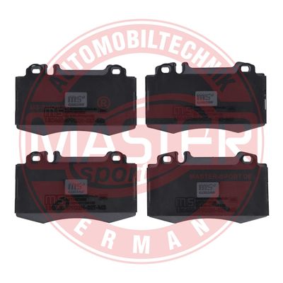 Zestaw klocków hamulcowych, hamulce tarczowe MASTER-SPORT GERMANY 13046049902N-SET-MS