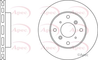 Brake Disc APEC DSK667