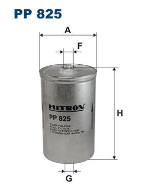 Топливный фильтр FILTRON PP 825 для ROLLS-ROYCE CORNICHE