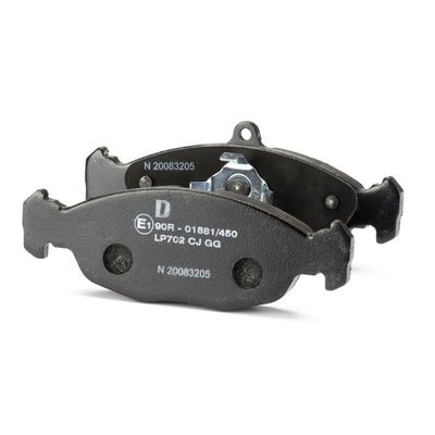 BREMSBELAGSATZ SCHEIBENBREMSE DELPHI LP702 4