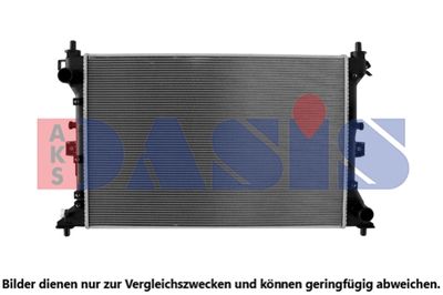 AKS DASIS 320068N Радиатор охлаждения двигателя  для SUZUKI SX4 (Сузуки Сx4)