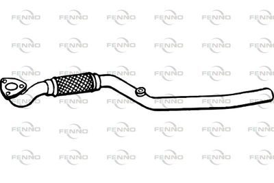 Rura wydechowa FENNO P4593