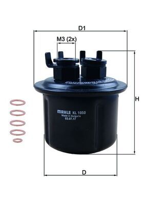 Fuel Filter KL 1050D