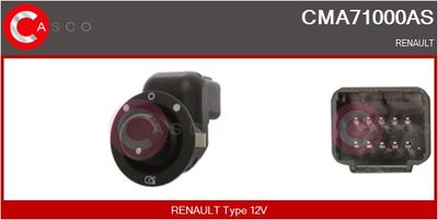 COMUTATOR REGLAJ OGLINDA CASCO CMA71000AS