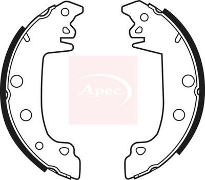 APEC Brake Shoe Set SHU626