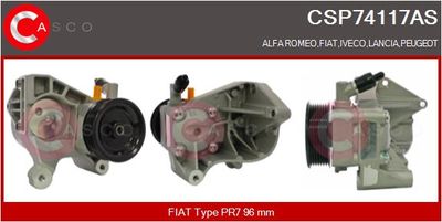CASCO Hydraulikpumpe, Lenkung Brand New HQ (CSP74117AS)