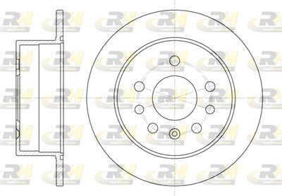 ROADHOUSE 6532.00 Тормозные диски  для SAAB 900 II купе 2.0 -16 Turbo