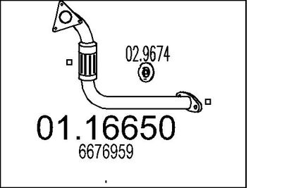 RACORD EVACUARE MTS 0116650