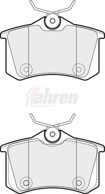 Fahren Brake Pad Set, disc brake FBP3276