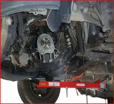 KS TOOLS Souprava univerzálních opěrných traverz na motory, 4dílná, 160.0095