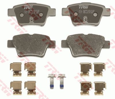 TRW GDB1620 Тормозные колодки и сигнализаторы  для BYD  (Бид Г6)