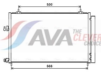 KONDENSATOR KLIMAANLAGE AVA Clever Choice TO5679D