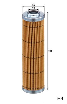 Hydraulisch filter (patroon) past: DYNAPAC