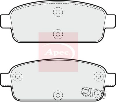 APEC Brake Pad Set, disc brake PAD1773