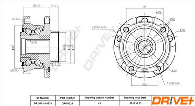 RADLAGERSATZ DR!VE+ DP2010100228 2