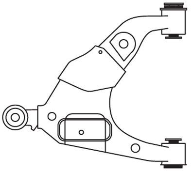 FRAP F3172 Рычаг подвески  для TOYOTA LAND CRUISER PRADO (Тойота Ланд круисер прадо)