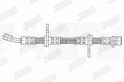 Тормозной шланг JURID 172734J для HONDA CRX