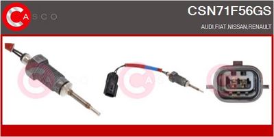 SENZOR TEMPERATURA GAZE EVACUARE