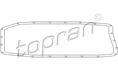 TOPRAN 501 748 Прокладка піддону АКПП 