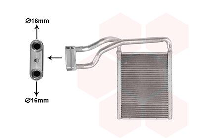 SCHIMBăTOR DE CăLDURă îNCăLZIRE HABITACLU