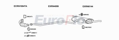 Układ wydechowy EUROFLO RNLAG15D3001A00