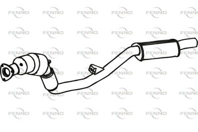 FENNO P9492CAT Катализатор  для AUDI A6 C6 Avant (4F5) 2.4